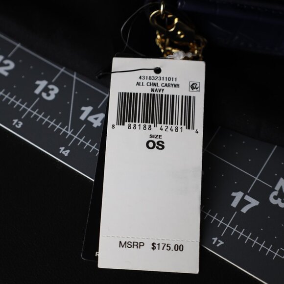 LAUREN RALPH LAUREN CROC-EMBOSSED MEDIUM ADAIR CROSSBODY - Picture 7 of 7